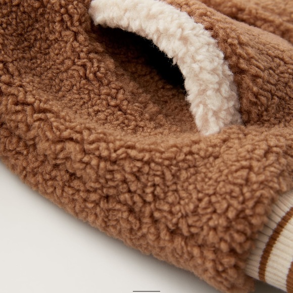 ZARA BABY FLEECE BOMBER - Picture 4 of 5